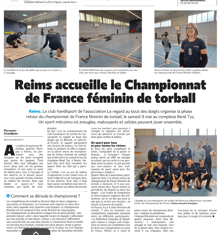 article du journal