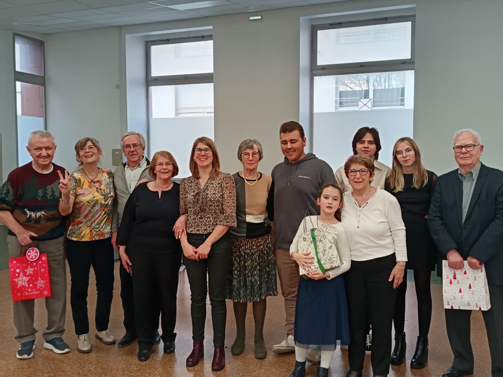 les adhérents prennent la pause
ils ont gagné des pochettes surprises